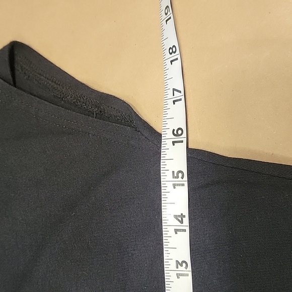 code x mode Size XS Black Short Sleeve T Shirt Dress with Pockets, Gently Used - Picture 9 of 11